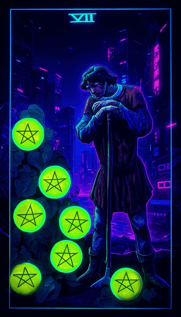 Seven of Pentacles